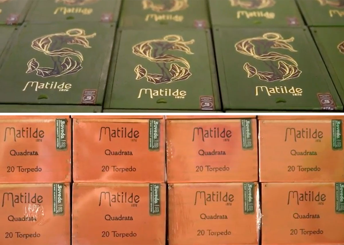 Matilde Cigars packaged with Boveda 2-way humidity control
