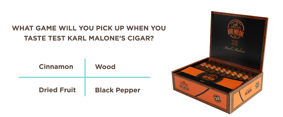 Karl Malone Cigar Flavor Profile