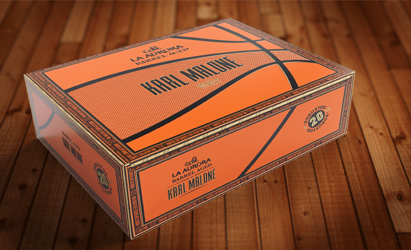 Karl Malone's cigar box reflex his basketball career.