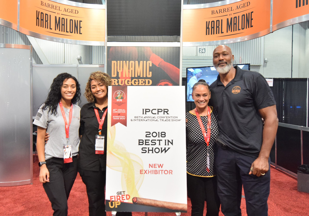 Karl and his hard-working family nabbed a Best in Show New Exhibitor Award at the 2018 IPCPR Trade Show in Las Vegas