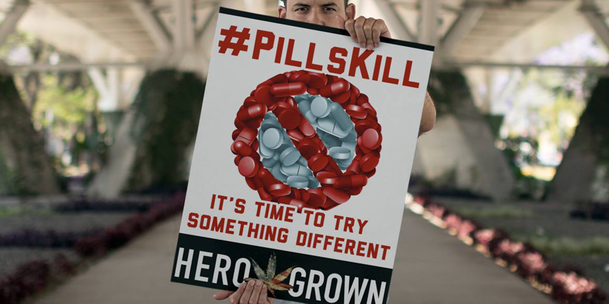 Pills Kill Hero Grown
