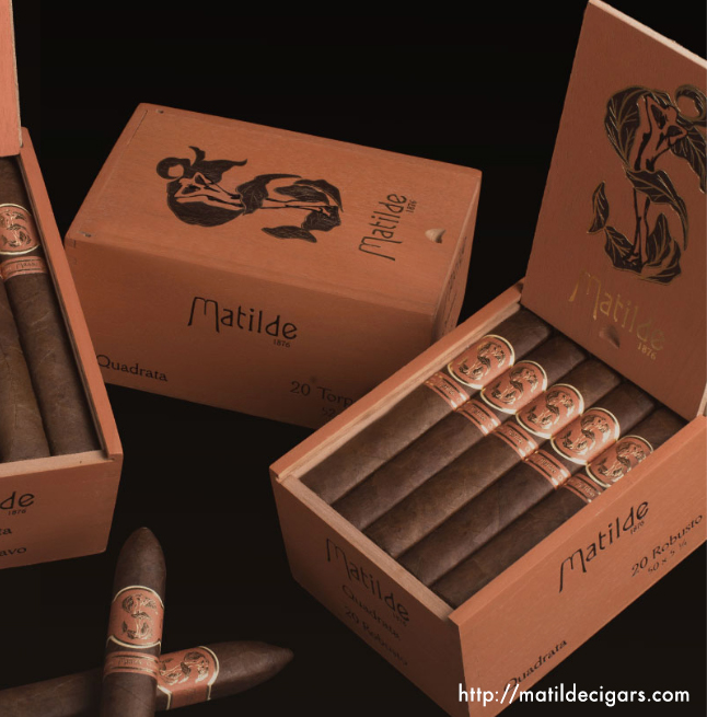 Matilde Quadrata is the company’s first, fully box-pressed offering. The long, nutty finish. Selected one of  Cigar Dojo’s Top 10 in 2016..