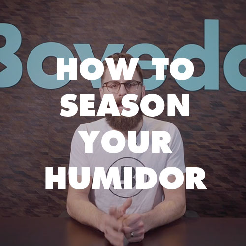 How to Season Your Humidor