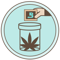 Place Boveda in your favorite container graphic