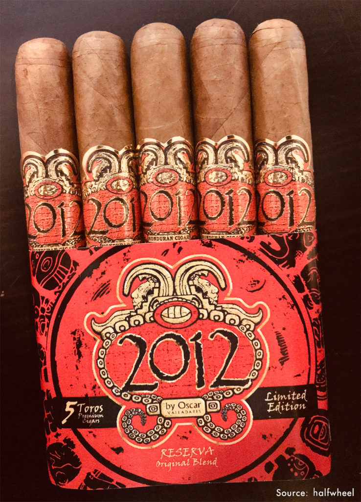 2012 cigars by Oscar Reserva Original by Oscar Valladares Tobacco & Co., were reissued to commemorate the release of its first premium cigars, protected by Boveda. 