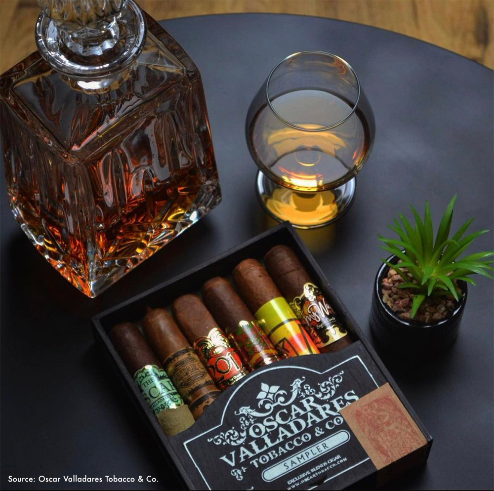 The Oscar Valladares Sampler makes a great gift for cigar smokers. 