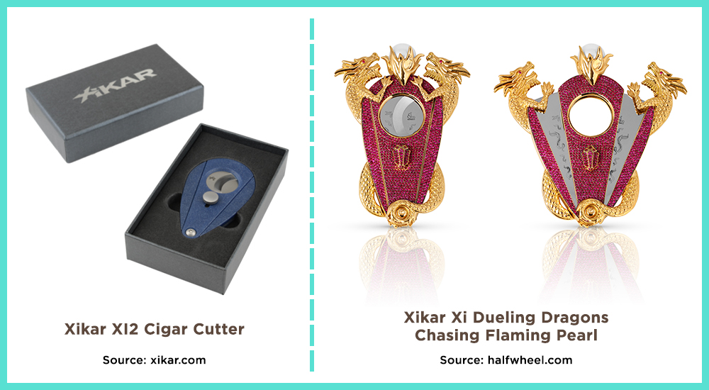 A cigar cutter can range in price from $10 to $150,000. A cigar smoker can find this necessary cigar accessory to fit every budget.