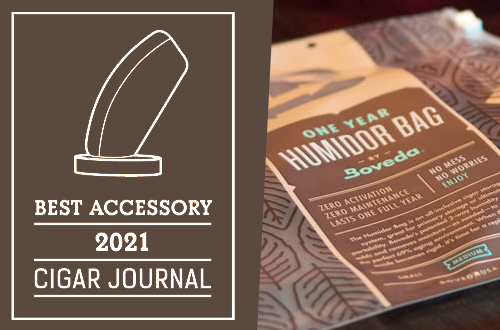 Boveda Humidor Bag Wins Best Cigar Accessory Award by Cigar Journal