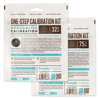 Boveda one-step calibration kit