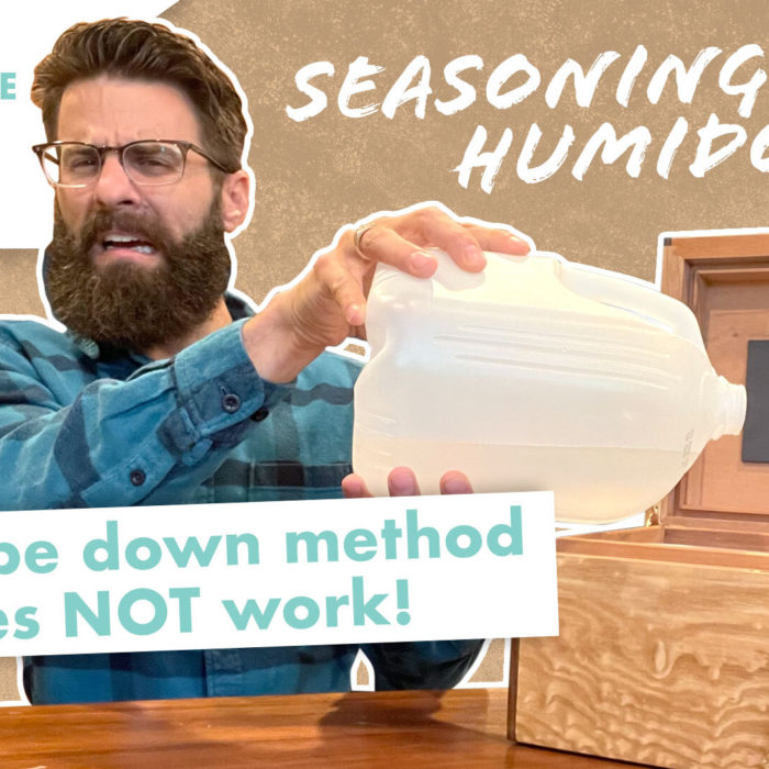 Myths Busted: Seasoning a Wood Humidor