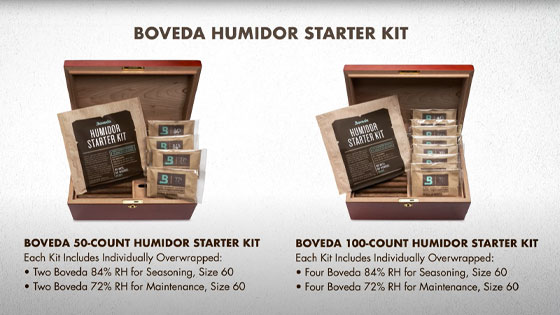 How to Use the Boveda Humidor Starter Kit