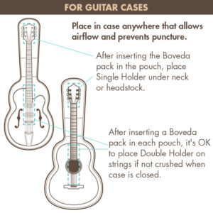 How to use Boveda to humidify an acoustic guitar