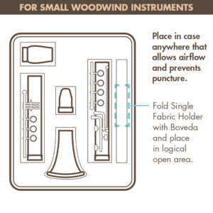 How to use Boveda to humidify a small woodwind instrument