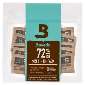 10-Pack Boveda for keep reeds moist day-to-day in a reed case