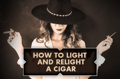 How to Light a Cigar and Relight It If It Goes Out