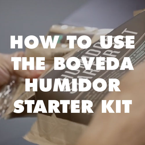How to Use the Boveda Humidor Starter Kit