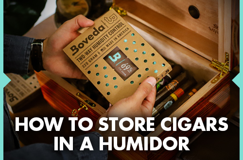 Storing Cigars 101: How to Store Cigars in a Humidor