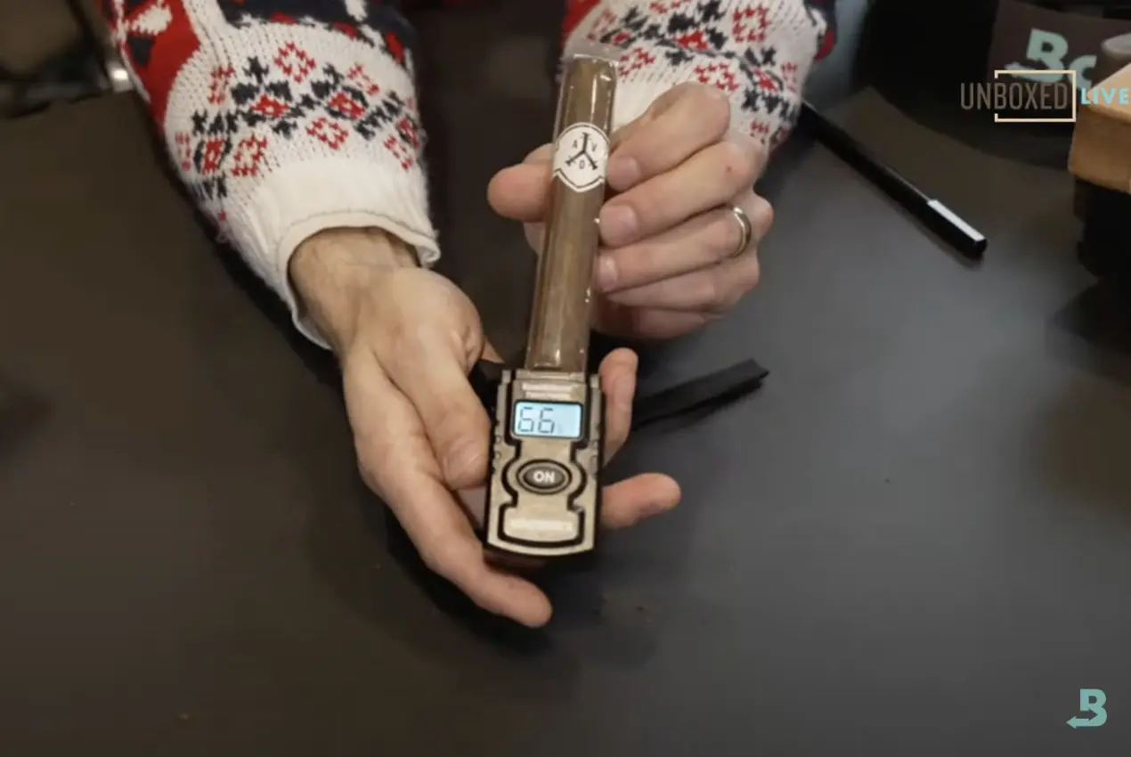 Boveda Cigar Podcast Using the CigarMedics HumidiMeter™ to check for damp or dry cigars