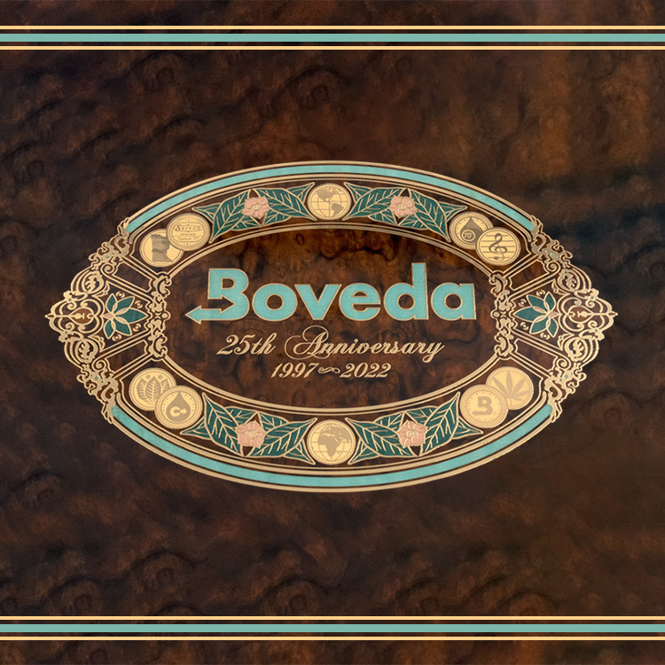 Boveda 25th Anniversary Humidor Lid