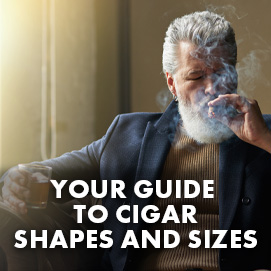 Your guide to cigar shapes and sizes