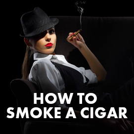 How to smoke a cigar