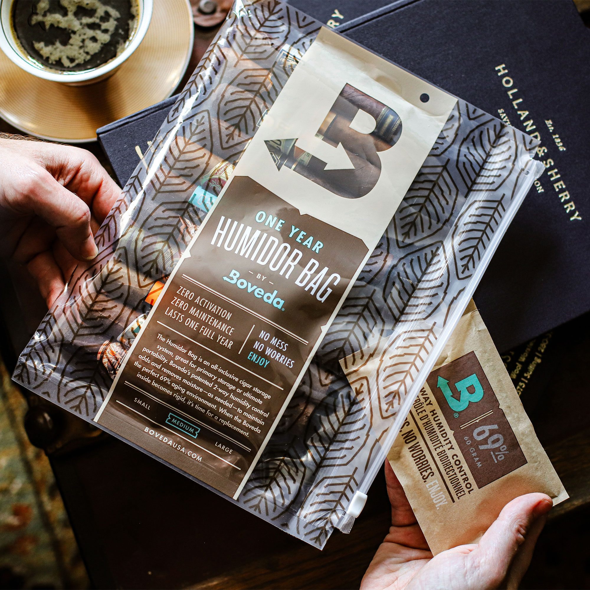 Boveda humidor bags