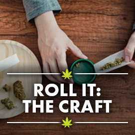 Roll It: The Ritual, The Craft, The Control. Rolling a joint on a table.