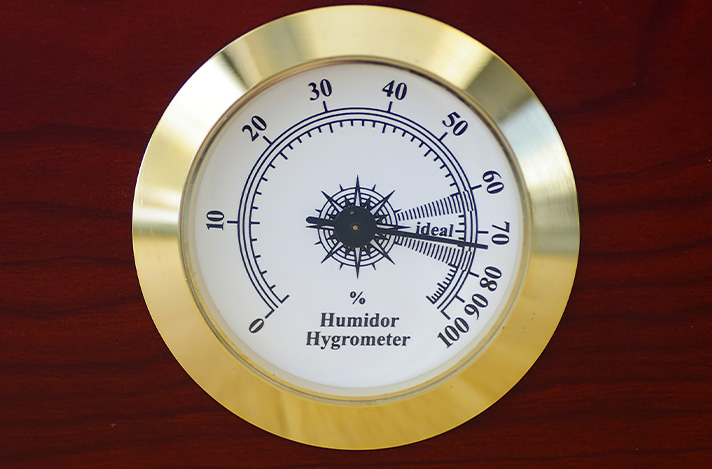 A hygrometer