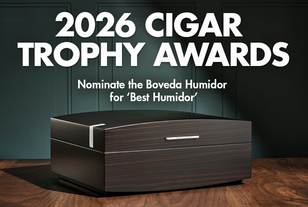 Nominate Boveda Humidor for Best Humidor 2026