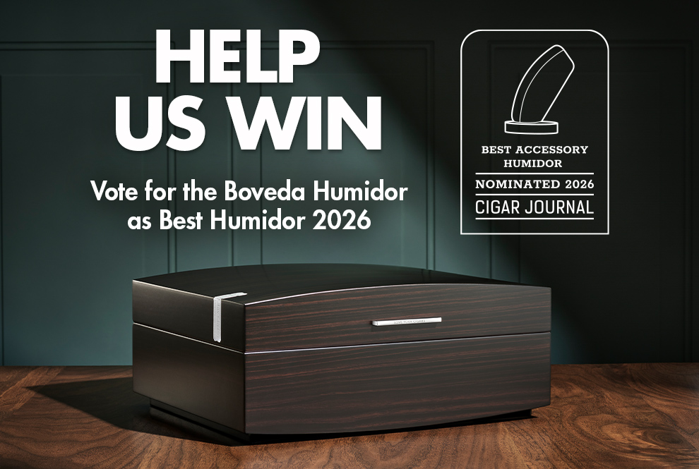 Vote for the Boveda Humidor in this year's Cigar Trophy Awards
